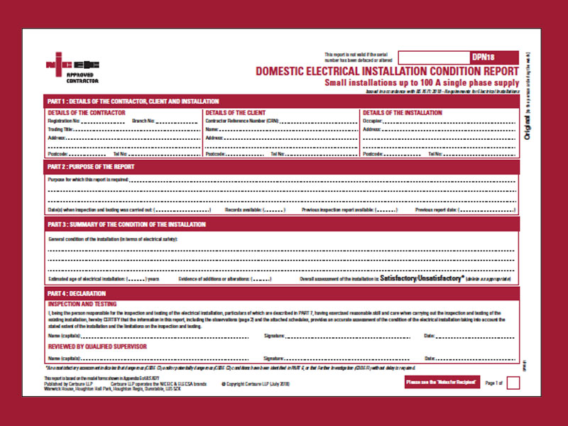 What do valid safety certificates look like? (EPC Gas certificate